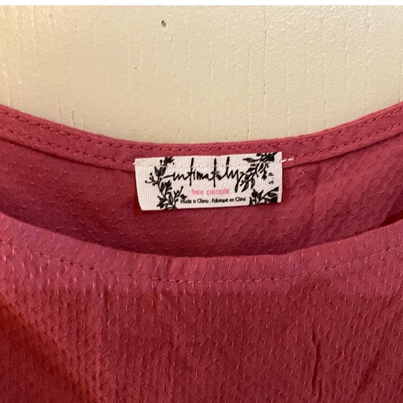 Free People Tank with Lace Straps- Small - Picture 3 of 3